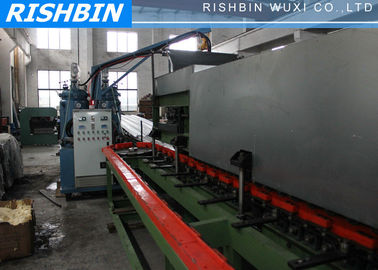 Prefabrikasi rumah Foam Insulated EPS Mesin Sandwich Panel dengan Fly Saw Cutting