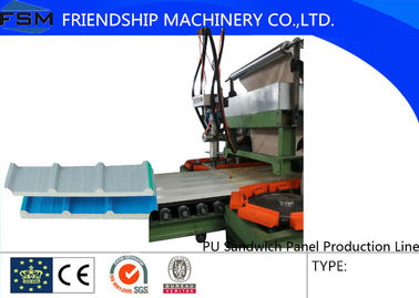 Di atas 35kW PU Sandwich Panel enquipment Dengan penuh frekuensi PLC Sistem Pengendalian