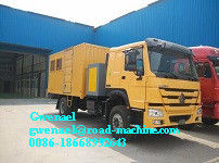 HOWO 4 x 2 Tugas Ringan Truk Komersial Bengkel Mobile