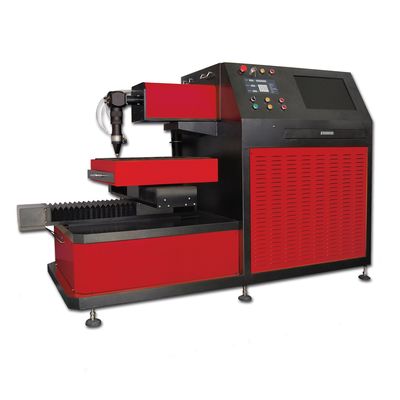 CNC kecil Laser Cutter untuk Saw Blade, barang besi Cutting Oksigen Gas Nitrogen atau Air