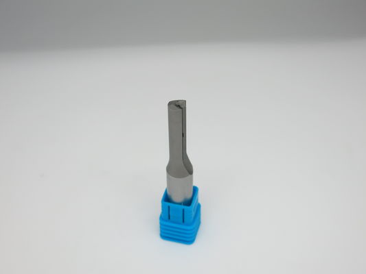 CNC Router Bits satu suling bit lurus pisau berubah pelapisan chrome presisi pemotongan