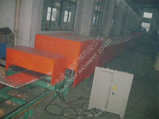 OR dinding / langit-langit PU Sandwich Panel Mesin Produksi Line dengan Aluminium Foil Menghadapi