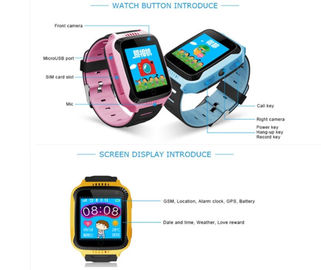 2019 panas menjual anak laki-laki / perempuan anak-anak gps tracker menonton ponsel pintar dengan kunci sos, menonton mainan bicara dua arah
