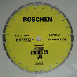 14 inch Blades Industri Berlian Cutting untuk marmer, beton sembuh