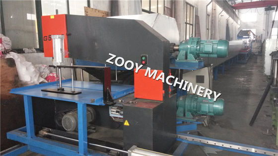 Karet Belt Transmisi Untuk 1000mm PU Mesin Sandwich Panel, PLC kontrol otomatis Busa