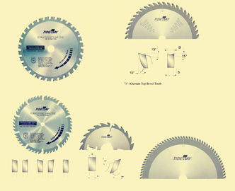 TCT circular saw pisau dengan baja premium dan Micro karbida tips gandum