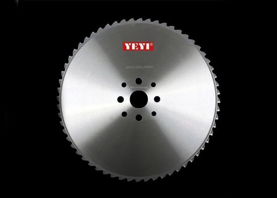 Kustom Putaran Logam Dingin Cut Saw Blade Untuk Cutting Baja Cetmet Ujung 360mm 2.6mm 60z
