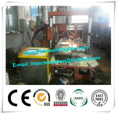 Line Produksi Beam Box otomatis, H Beam Angle Metal Band Saw Machine