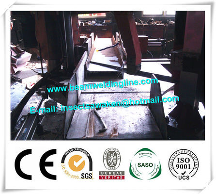 Line Produksi Beam Box otomatis, H Beam Angle Metal Band Saw Machine