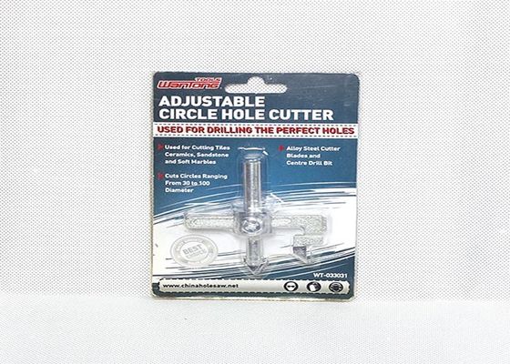 1 inch - 4 inch 6 TPI Gigi Carbon Steel Adjustable Lingkaran Lubang Cutter Untuk Tile Cutting
