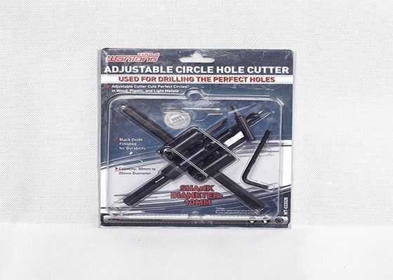 Cutters Lubang kustom Adjustable Cutting Plastik / Kayu Lubang Saw 30mm - Ukuran 120mm