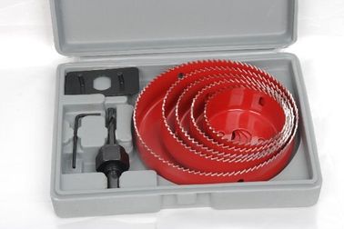 Plastik Cutting 8pc Bor Lubang Saw 64mm 76mm, Carbon Steel Dan Gigi Hardened