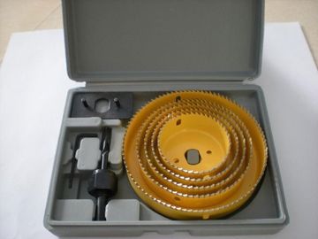 Plastik Cutting 8pc Bor Lubang Saw 64mm 76mm, Carbon Steel Dan Gigi Hardened
