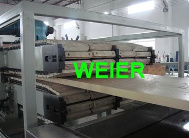Kayu Plastik Komposit WPC Dewan Line Produksi, CE Sertifikat SJSZ-92/188