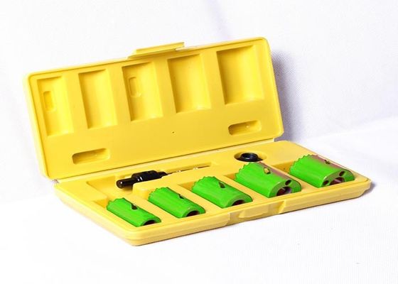 7pc Bi Logam Cutting Lubang Saw Stainless Steel, 32mm 38mm Diameter Besar Lubang Saw