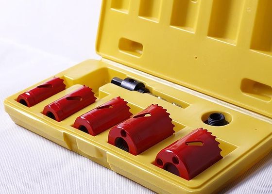 7pc Bi Logam Cutting Lubang Saw Stainless Steel, 32mm 38mm Diameter Besar Lubang Saw