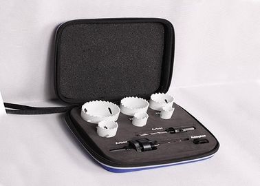 9PC HSS Bi Logam Lubang Saw Set 35mm mendalam Cut Dengan Kain Kasus