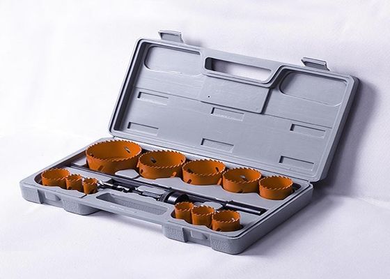 14PC HSS Bimetal Lubang Saw, Custom pitch Gigi Lubang Cutting Saw Set