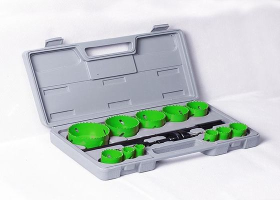 14PC HSS Bimetal Lubang Saw, Custom pitch Gigi Lubang Cutting Saw Set