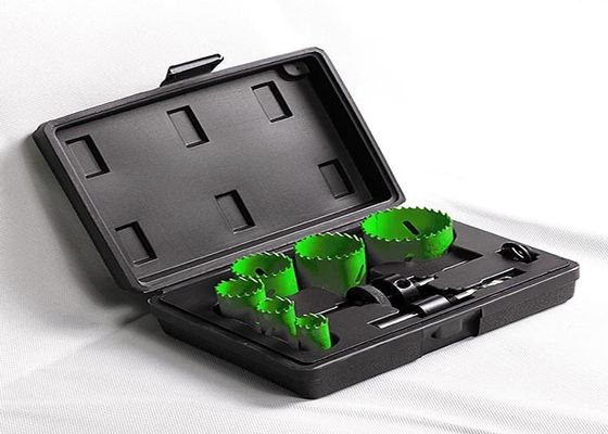 Kayu / Plastik Bimetal Lubang Saw Potong Logam Dengan Beberapa Ketukan - Out Slots