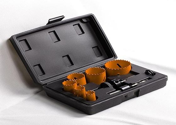 Kayu / Plastik Bimetal Lubang Saw Potong Logam Dengan Beberapa Ketukan - Out Slots