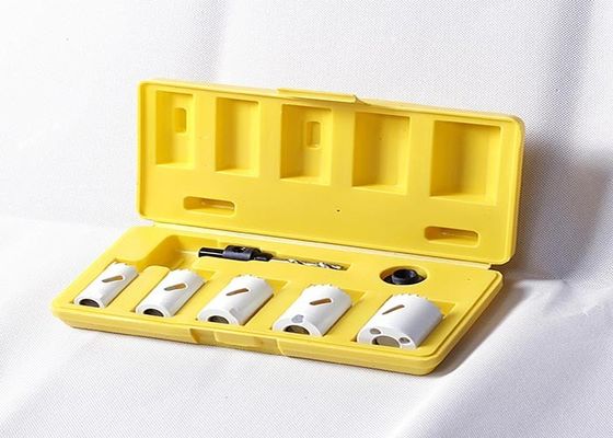 Kecepatan tinggi Baja 1 Inch Bimetal Lubang Saw Set Untuk Nail - Tertanam Kayu / Plastik