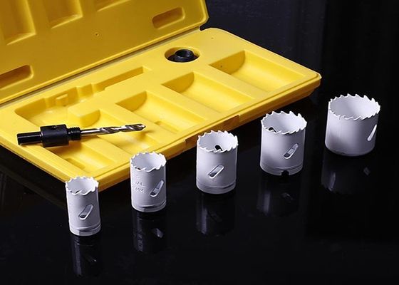 Kecepatan tinggi Baja 1 Inch Bimetal Lubang Saw Set Untuk Nail - Tertanam Kayu / Plastik