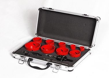 1-1 / 2 &#39;&#39; 2 Inch Bimetal Lubang Saw Set Dengan Percontohan Drill / Adapter / Arbors