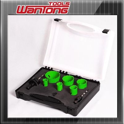1 Inch 2 &quot;Stainless Steel / Bimetal Lubang Saw Cutter Set Untuk Plywood Dan Plastik