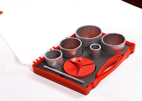 Profesional 3,25 &quot;Tungsten Carbide Lubang Saw Drill Bit Dengan Cutting Kedalaman 55mm