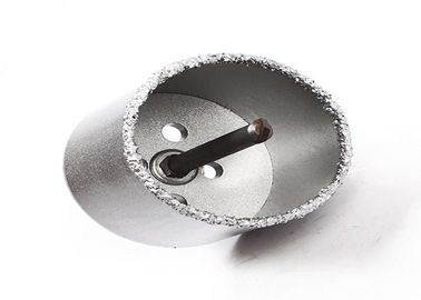 Ceramic Tile Besar Diameter 53mm Tungsten Carbide Grit Lubang Saw untuk Woodworking