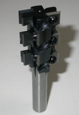 CNC Bit Lurus Dengan Reversible Pisau CNC Router Bits Dengan diganti Carbide Tip