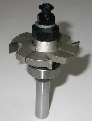 Heavy Metal CNC Adjustable slotting Bit Dengan diganti Pisau CNC Router Bits (ada Shims Needed)