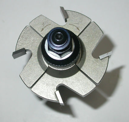 Heavy Metal CNC Adjustable slotting Bit Dengan diganti Pisau CNC Router Bits (ada Shims Needed)
