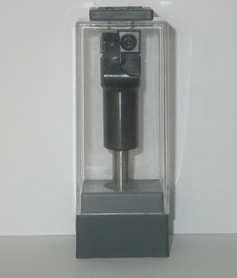 Micro Grain Tungsten Carbide CNC Cleaning Bawah Bit dengan Reversible Pisau CNC Router Bits