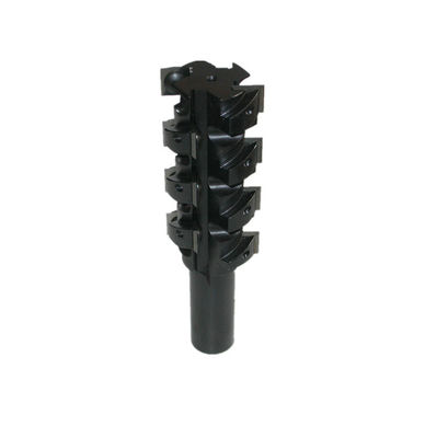 CNC Router Bits Spiral Bit Lurus Dengan Pisau Reversible 20mm shank