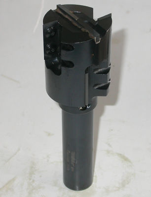 CNC Router Bits Lurus Milling Cutter Micro Grain Tungsten Carbide Dengan Reversible Knive
