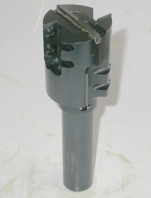 CNC Router Bits Lurus Milling Cutter Micro Grain Tungsten Carbide Dengan Reversible Knive
