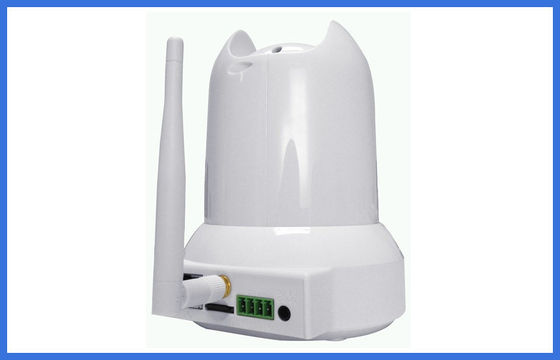 1 / 4 CMOS 355° pandangan sudut Wireless Ip kamera 720P untuk keamanan perumahan