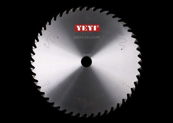 Plastik dan FRP Kayu Cutting Blades Circular Saw, Industri Saw Blades 305x3.2x2.2x48PA