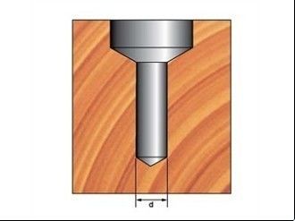 Kustom mikro tahan lama - butir karbida TCT countersink bit