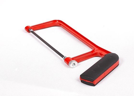Portabel 6 &quot;Pemotongan Aluminium Tetap gergaji besi Frame Dengan Powder Coating
