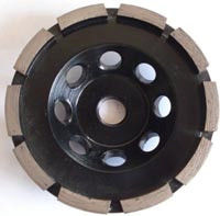 100mm Single Row Berlian Piala Grinding Wheel Untuk Beton, Marmer, Granit