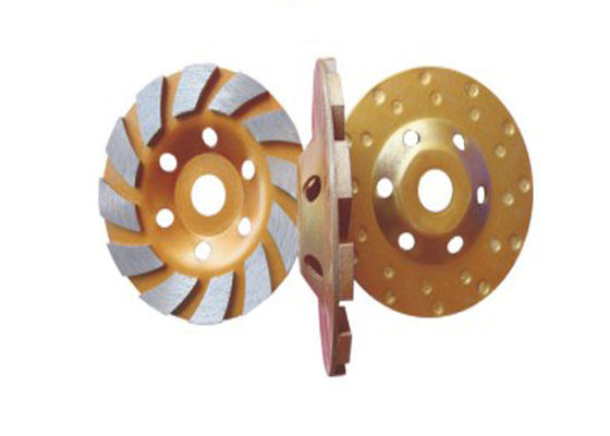 30 # 4 &#39;&#39; Logam Grinding Disc / Terrazzo leveling Piala Grinding Wheel Logam Obligasi