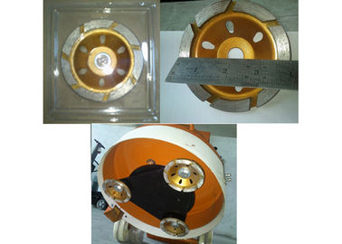 4 "Logam Diamond Grinding Disc Beton Grinding pisau Piala Roda