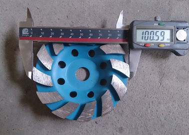 4mm Tebal Berlian Piala Grinding Wheel Disc Untuk Lantai Beton