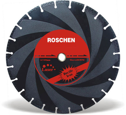 Profesional Berlian Cutting Alat 9 inch Cutting Blade untuk aspal / beton