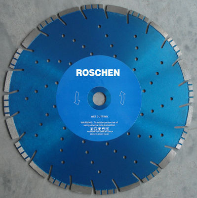 Profesional Berlian Cutting Alat 9 inch Cutting Blade untuk aspal / beton