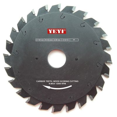 Industri 100mm 120mm 125mm TCT circular saw blade untuk memotong laminasi