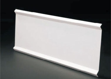 Langit-langit Logam Bergelombang Bergelombang Komersial Kamar Mandi Kustom Panel Plafon Logam Linear